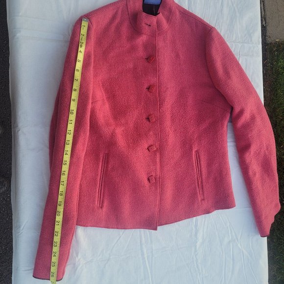 J. H. Collectibles Wool Blend Jacket Pink Women's size Medium - Picture 10 of 15
